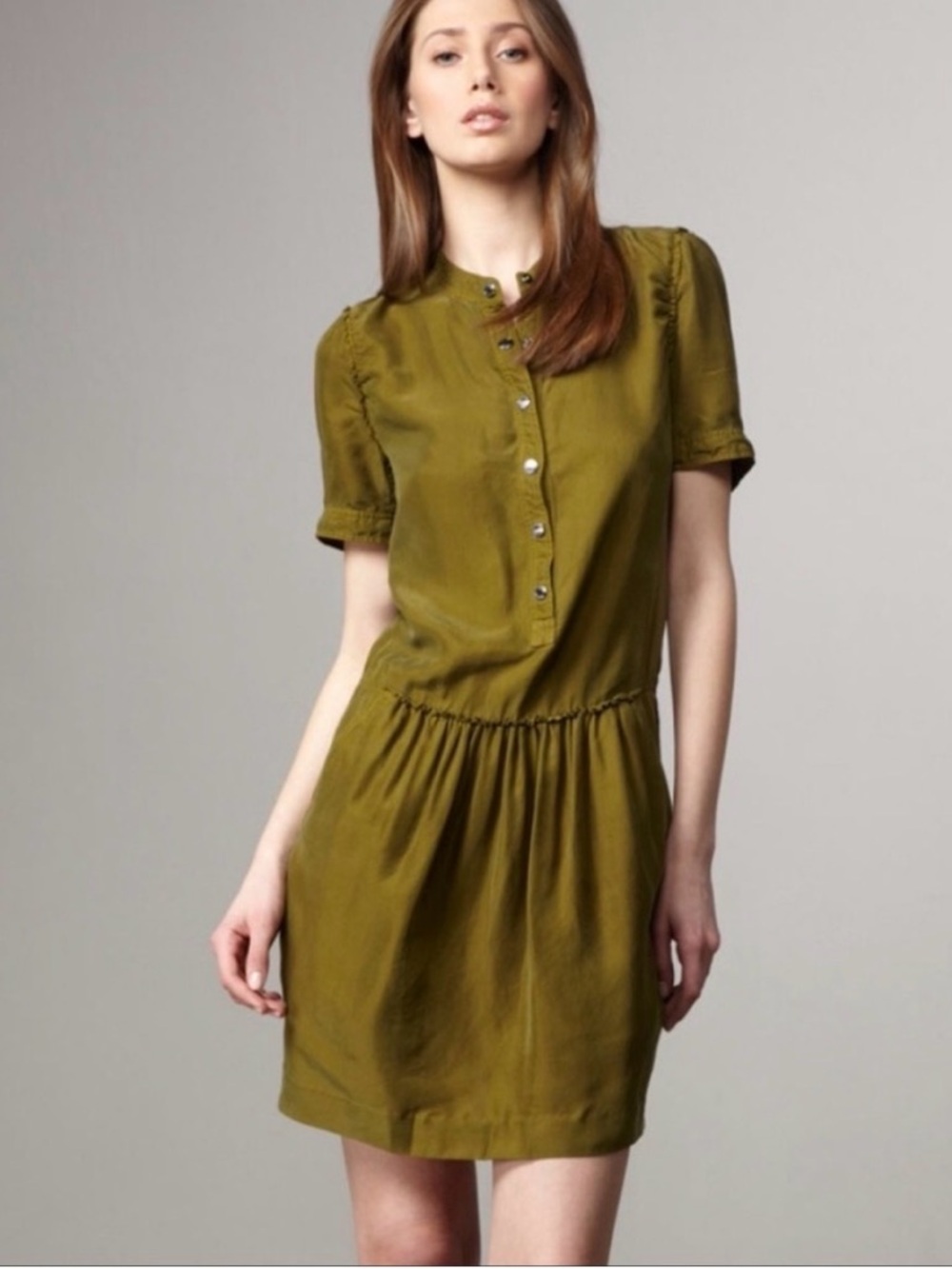Burberry Brit 100% Mulberry Silk Dress